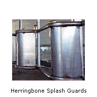 Herringbone Splash Guards